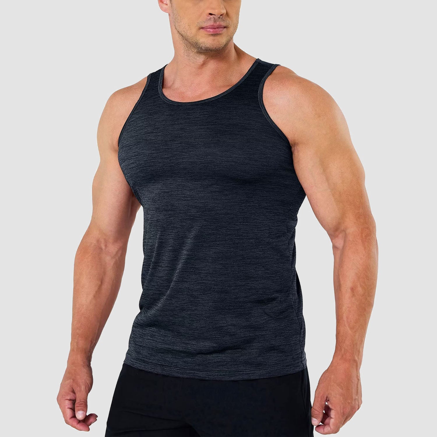 Men's Tank Tops Quick Dry Workout Sleeveless Gym Muscle Shirts