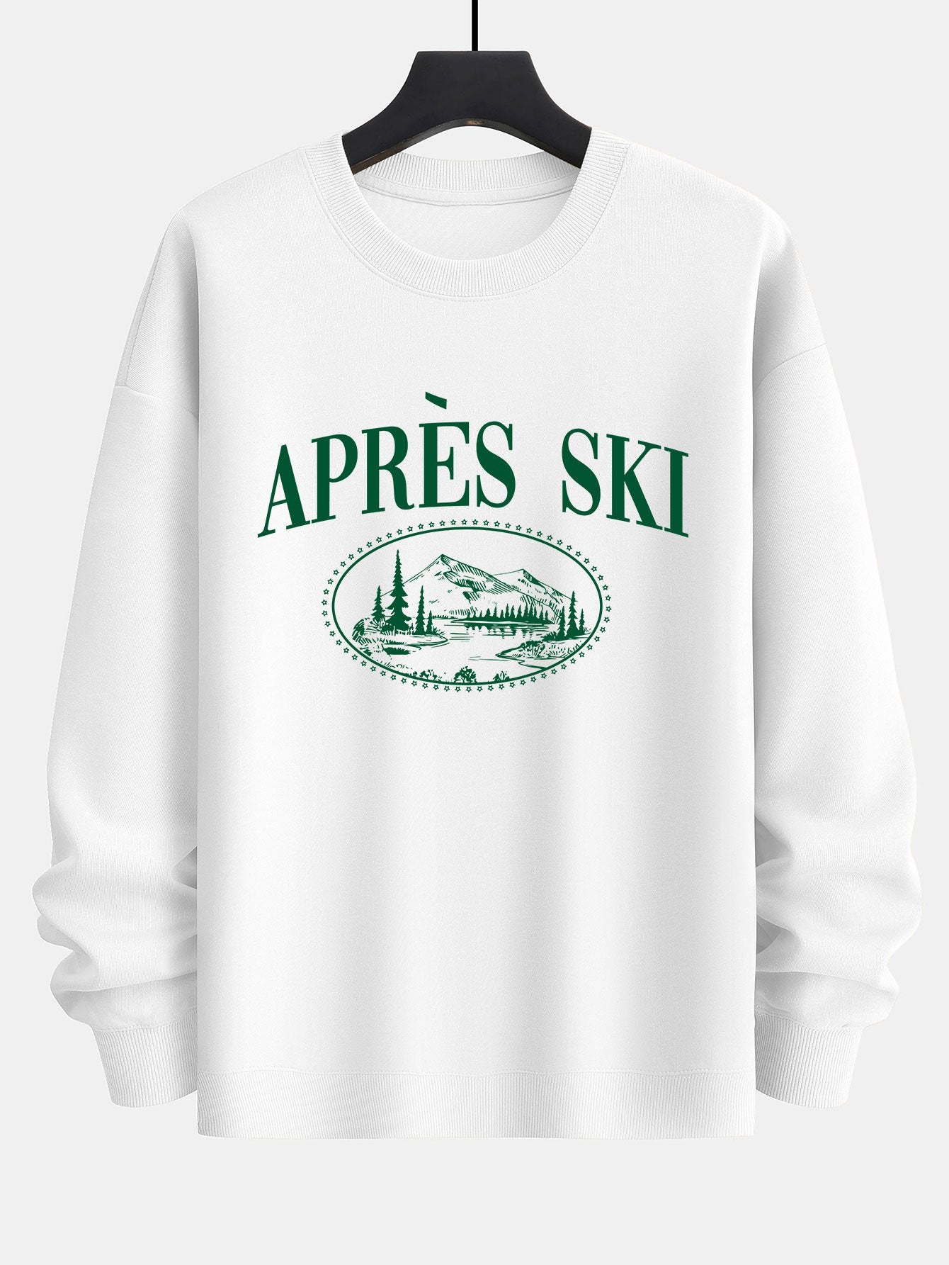 Après Ski Print Relax Fit Sweatshirt