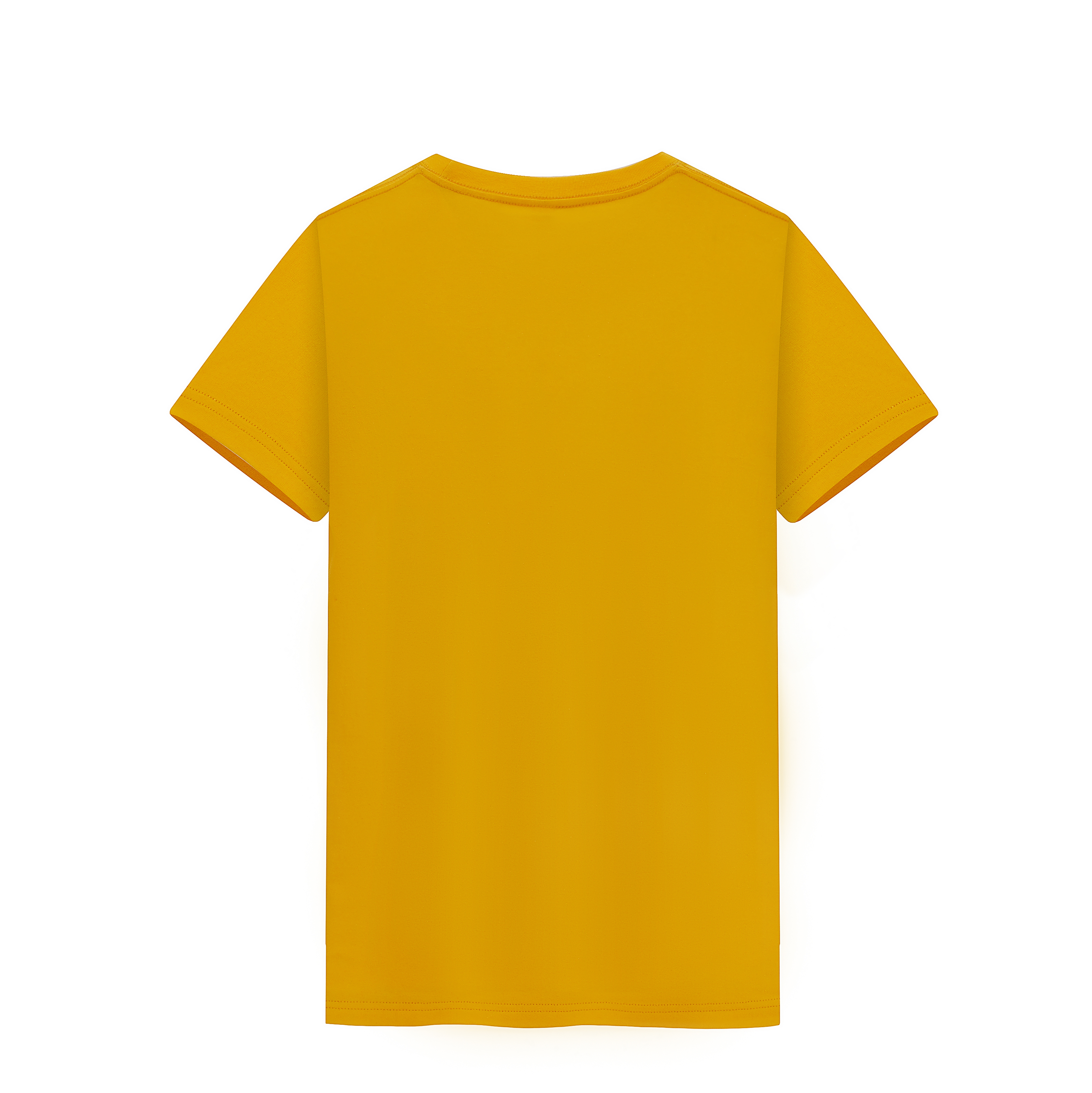 Men's Basic Yellow T-Shirt